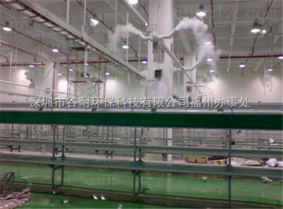 福建工廠降溫加濕噴霧降溫加濕系統(tǒng) 化工機(jī)械中的制冷設(shè)備創(chuàng)新應(yīng)用